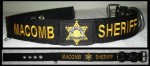 1.5" K9 Collar, Embroidery and/or Badge
